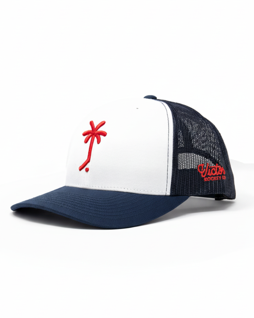 Palmtree Mesh Snapback - Low Profile – VICTOR Hockey Palmtree Mesh Snapback - Low Profile – VICTOR Hockey