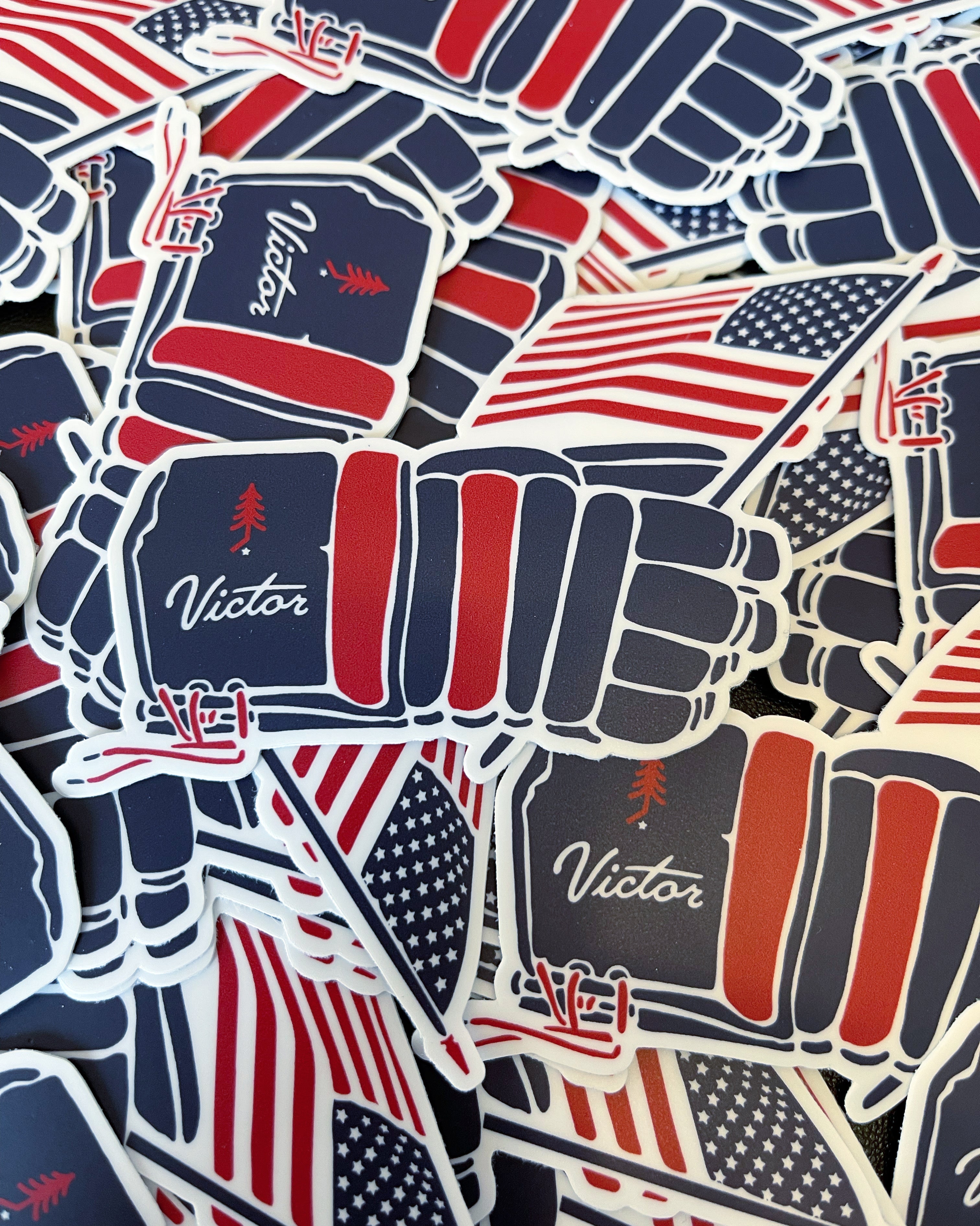 Hockey Glove Flag Sticker – VICTOR Hockey